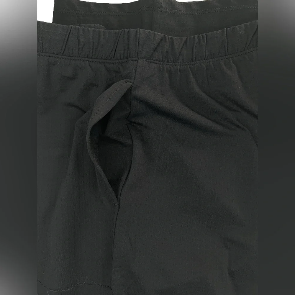 IBKUL IBKomfortable Size XL Straight-leg jogger Black Pants with Pockets - Picture 9 of 14